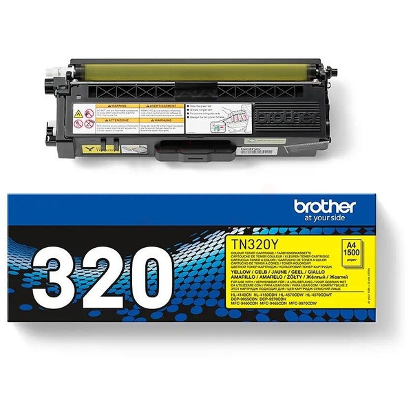 Brother TN-320Y Toner gelb, 1.500 Seiten ISO/IEC 19798