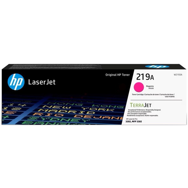 HP W2193A/219A Tonerkartusche magenta, 1.200 Seiten ISO/IEC 19798