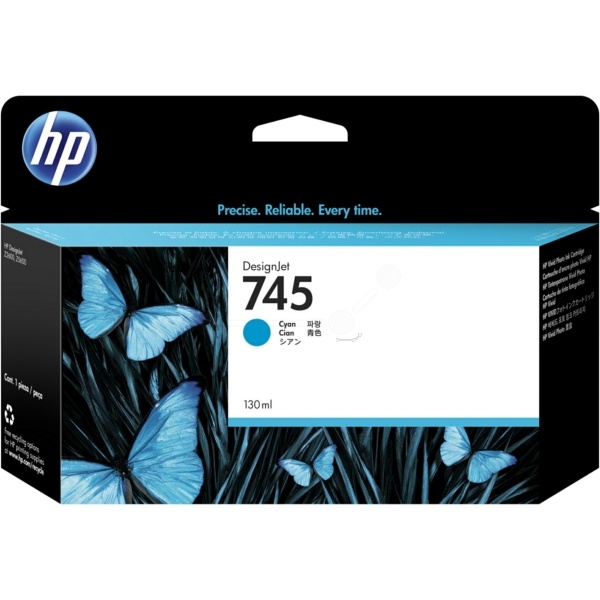 HP F9J97A/745 Tintenpatrone cyan 130ml