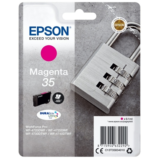 Epson C13T35834010/35 Tintenpatrone magenta, 650 Seiten 9,1ml