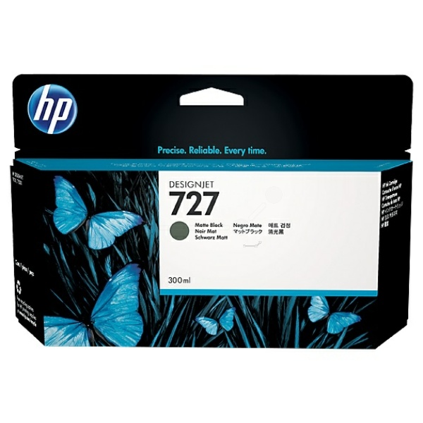 HP F9J79A/727 Tintenpatrone schwarz foto 300ml