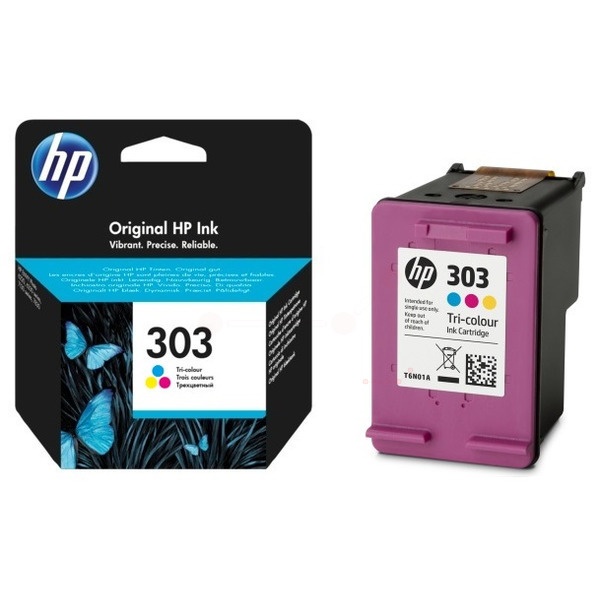 HP T6N01AE/303 Druckkopfpatrone color, 165 Seiten 4ml