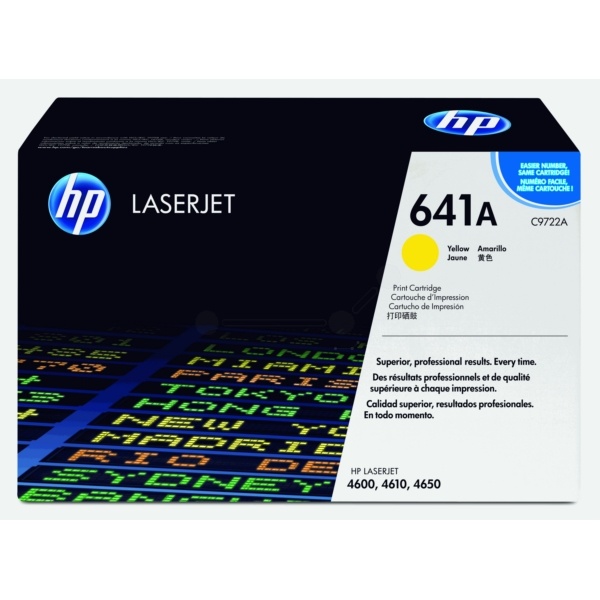 HP C9722A/641A Tonerkartusche gelb, 8.000 Seiten/5%