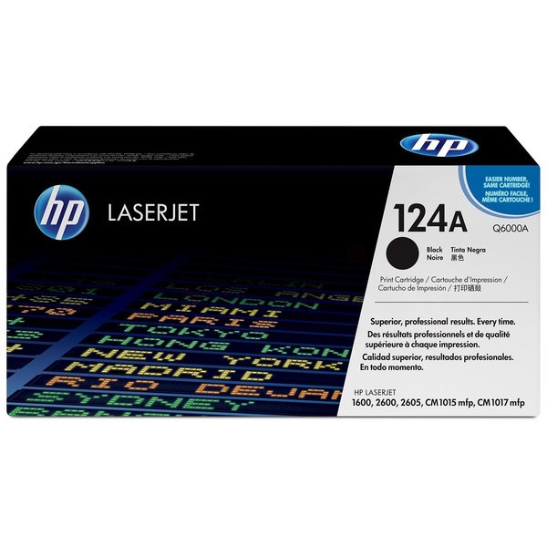 HP Q6000A/124A Tonerkartusche schwarz, 2.500 Seiten/5%