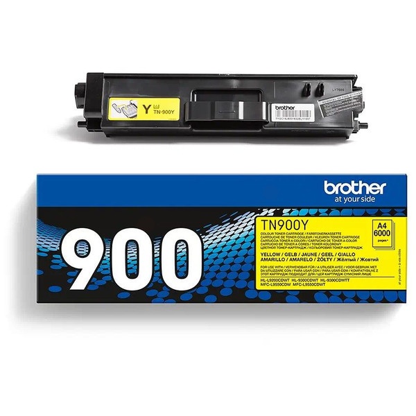 Brother TN-900Y Toner-Kit gelb, 6.000 Seiten ISO/IEC 19798