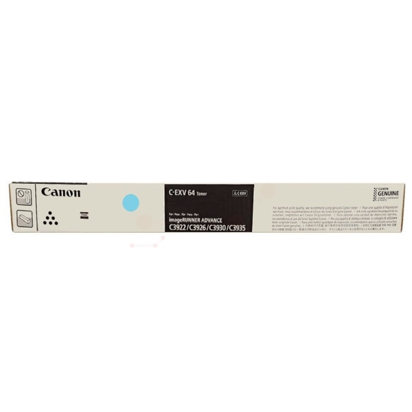 Canon 5754C002/C-EXV64 Toner cyan, 25.500 Seiten ISO/IEC 19752