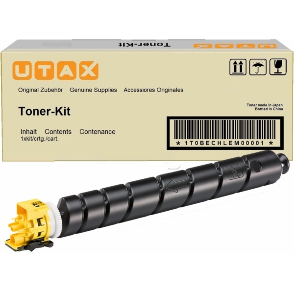 Utax 1T02NDAUT1/CK-8514Y Toner-Kit gelb, 20.000 Seiten ISO/IEC 19798