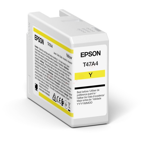 Epson C13T47A400/T47A4 Tintenpatrone gelb 50ml