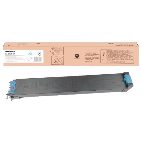 Sharp MX-31GTCA Toner cyan, 15.000 Seiten ISO/IEC 19752