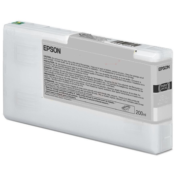 Epson C13T913700/T9137 Tintenpatrone schwarz hell 200ml