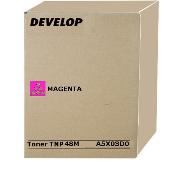 Develop A5X03D0/TNP-48M Toner magenta, 10.000 Seiten