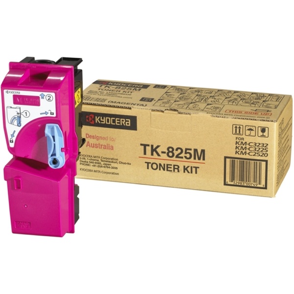 Kyocera 1T02FZBEU0/TK-825M Toner magenta, 7.000 Seiten ISO/IEC 19798