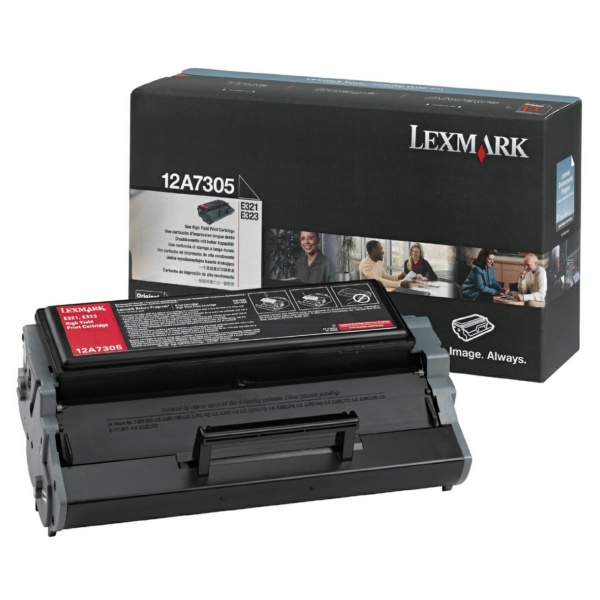 Lexmark 12A7305 Tonerkartusche schwarz, 6.000 Seiten/5%