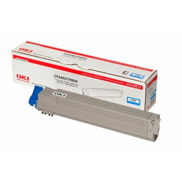 OKI 42918915 Toner cyan, 15.000 Seiten/5%