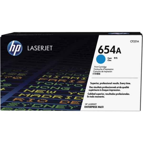 HP CF331A/654A Tonerkartusche cyan, 15.000 Seiten ISO/IEC 19798