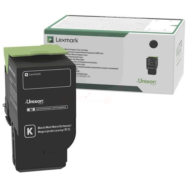 Lexmark 78C20K0 Toner-Kit schwarz return program, 2.000 Seiten