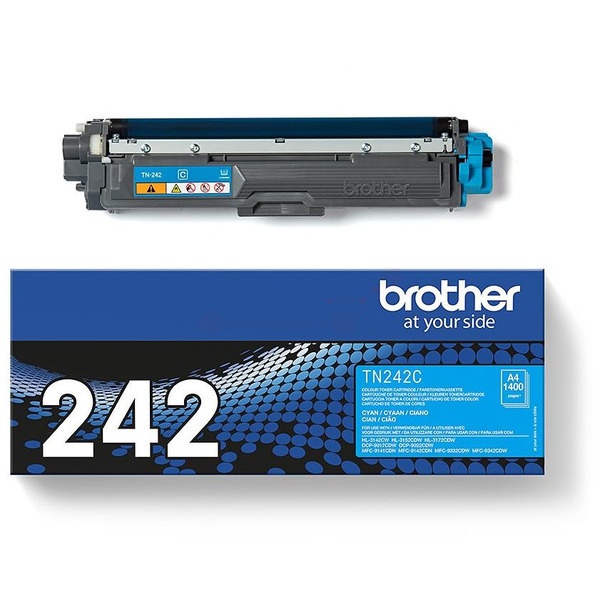 Brother TN-242C Toner-Kit cyan, 1.400 Seiten ISO/IEC 19798