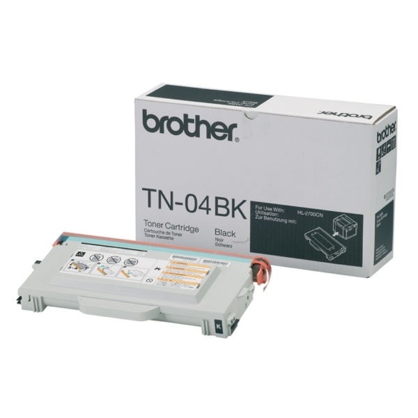 Brother TN-04BK Toner schwarz, 10.000 Seiten/5%