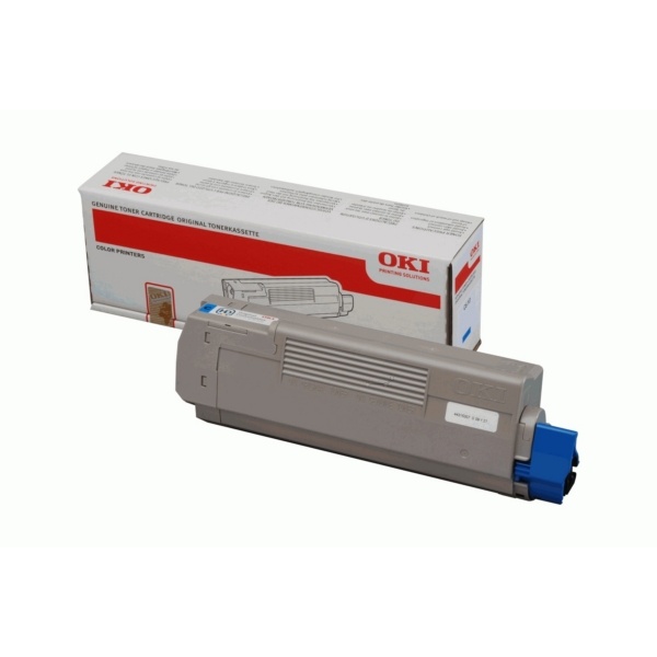 OKI 44315307 Toner-Kit cyan, 6.000 Seiten ISO/IEC 19798