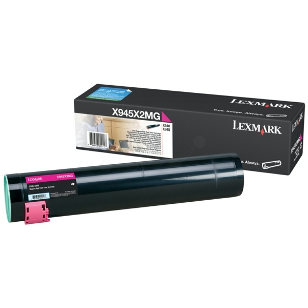 Lexmark X945X2MG Toner magenta, 22.000 Seiten ISO/IEC 19752