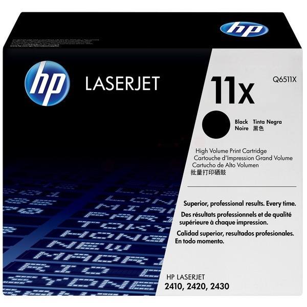 HP Q6511X/11X Tonerkartusche schwarz, 12.000 Seiten ISO/IEC 19752