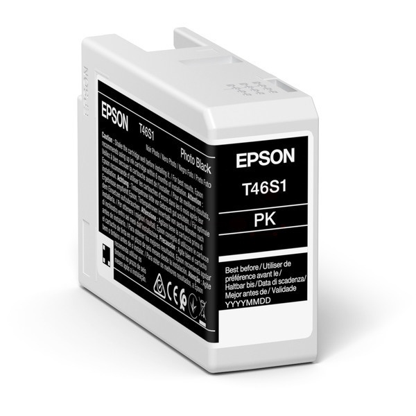 Epson C13T46S100/T46S1 Tintenpatrone schwarz 25ml