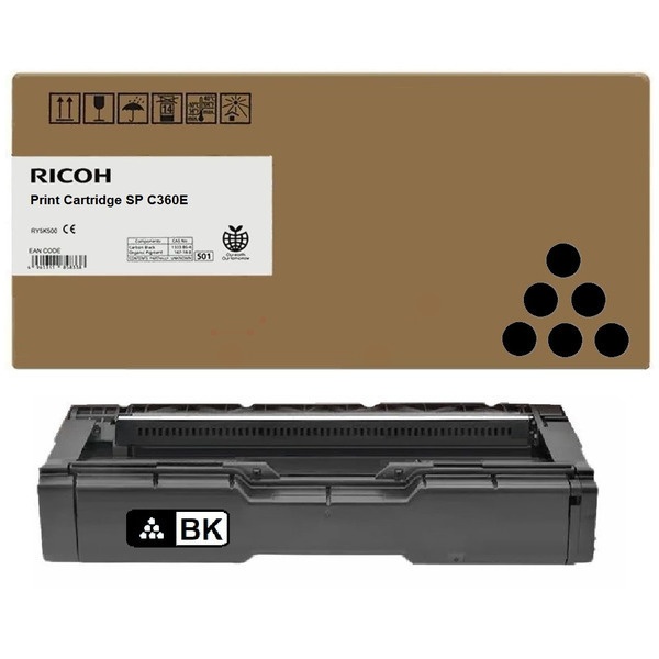 Ricoh 407899/SPC340E Toner schwarz, 5.000 Seiten ISO/IEC 19798