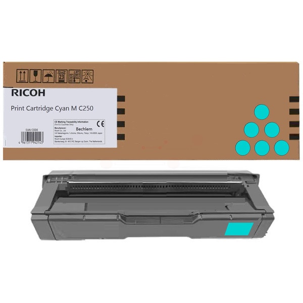 Ricoh 408353 Toner cyan, 2.300 Seiten/5%