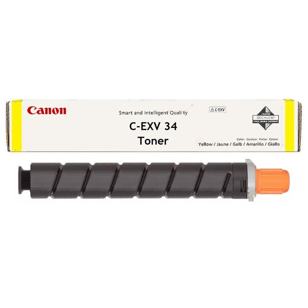 Canon 3785B002/C-EXV34 Toner gelb, 19.000 Seiten