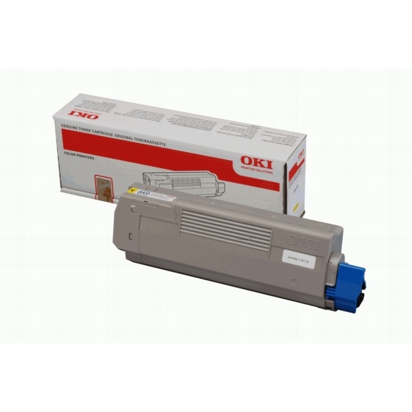 OKI 44315305 Toner-Kit gelb, 6.000 Seiten ISO/IEC 19798