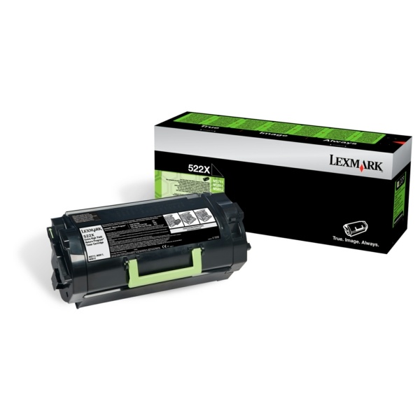 Lexmark 52D2X00/522X Toner-Kit schwarz extra High-Capacity return program, 45.000 Seiten ISO/IEC 19752