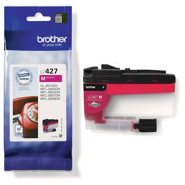 Brother LC-427M Tintenpatrone magenta, 1.500 Seiten ISO/IEC 24711