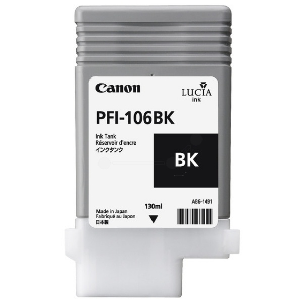 Canon 6621B001/PFI-106BK Tintenpatrone schwarz 130ml