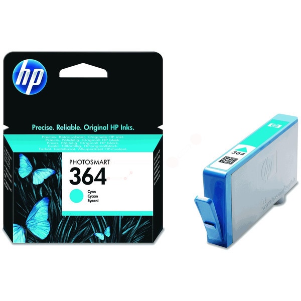 HP CB318EE/364 Tintenpatrone cyan, 300 Seiten ISO/IEC 24711 3ml