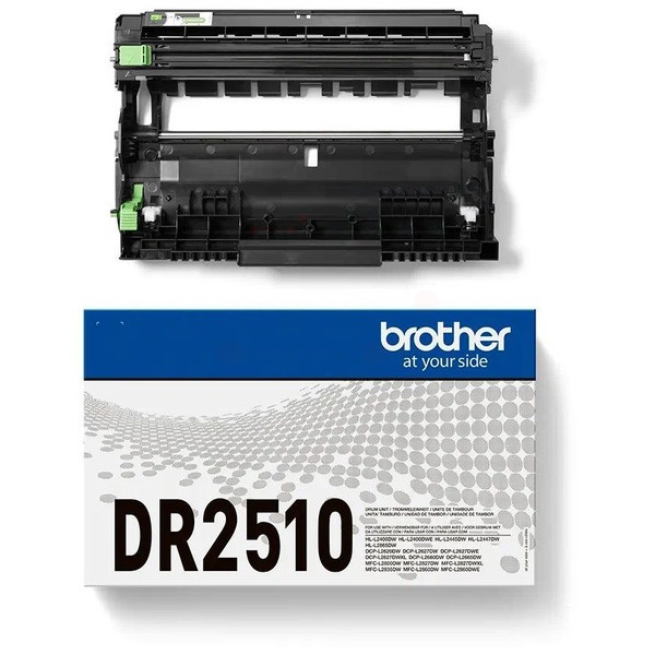 Brother DR-2510 Drum Kit, 15.000 Seiten