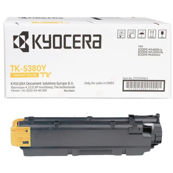 Kyocera 1T02Z1ANL0/TK-5390Y Toner-Kit gelb, 13.000 Seiten ISO/IEC 19752