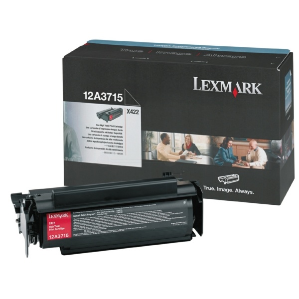 Lexmark 12A3715 Tonerkartusche schwarz, 12.000 Seiten/5%