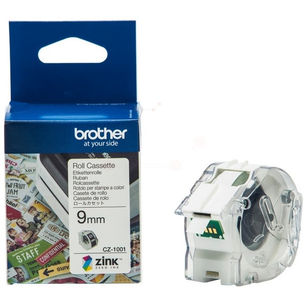 Brother CZ-1001 DirectLabel-Etiketten 9mm x 5m