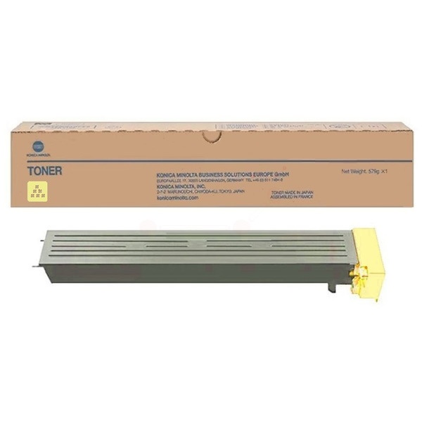 Konica Minolta A3VU250/TN-711Y Toner gelb, 31.500 Seiten/5%