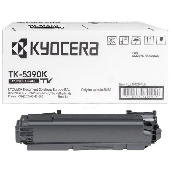 Kyocera 1T02Z10NL0/TK-5390K Toner-Kit schwarz, 18.000 Seiten ISO/IEC 19752