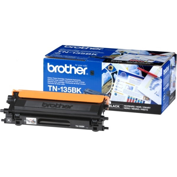 Brother TN-135BK Toner schwarz High-Capacity, 5.000 Seiten ISO/IEC 19798