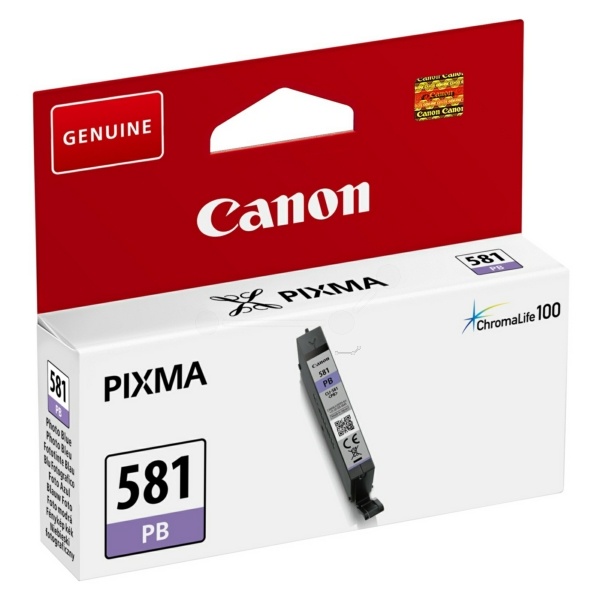 Canon 2107C001/CLI-581PB Tintenpatrone blau, 1.660 Seiten 5,6ml