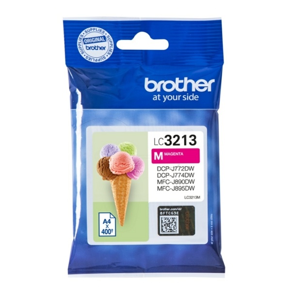 Brother LC-3213M Tintenpatrone magenta, 400 Seiten ISO/IEC 19752