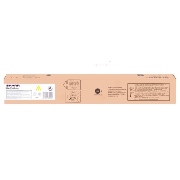 Sharp MX-23GTYA Toner gelb, 10.000 Seiten ISO/IEC 19752