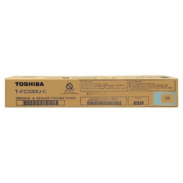 Toshiba 6AG00009130/T-FC330UC Toner cyan, 17.400 Seiten