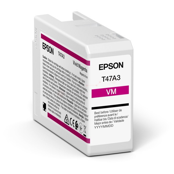 Epson C13T47A300/T47A3 Tintenpatrone magenta 50ml