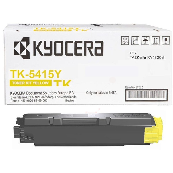 Kyocera 1T02Z7ANL0/TK-5415Y Toner-Kit gelb, 13.000 Seiten ISO/IEC 19752