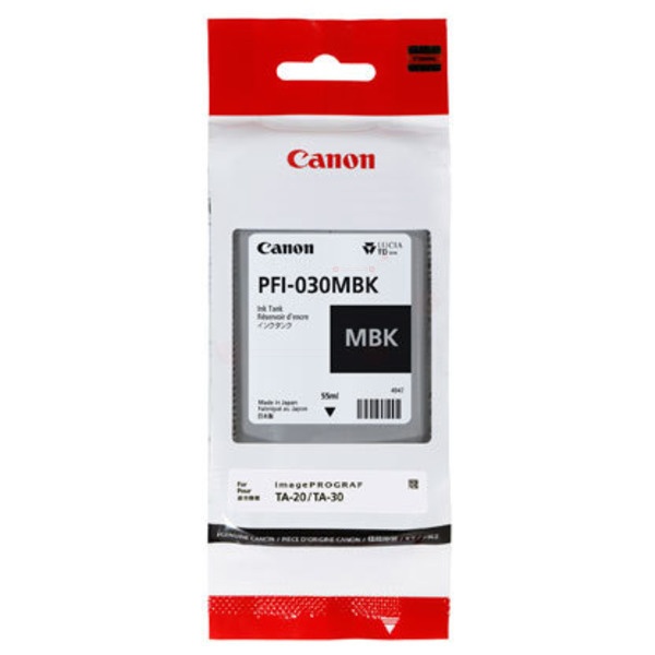 Canon 3488C001/PFI-030MBK Tintenpatrone schwarz matt 55ml