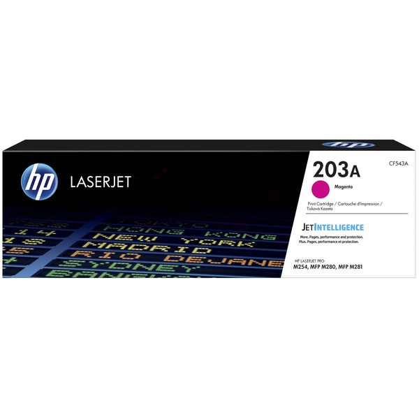 HP CF543A/203A Tonerkartusche magenta, 1.300 Seiten ISO/IEC 19798