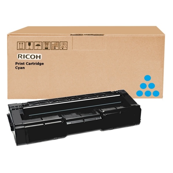 Ricoh 406349/SPC310HE Toner cyan, 2.500 Seiten/5%